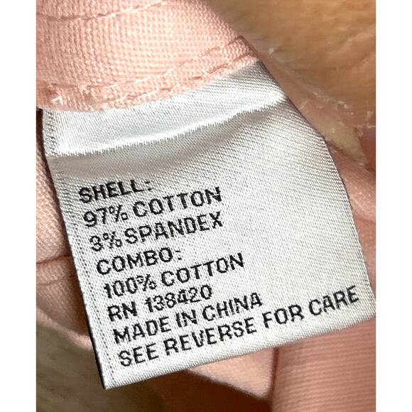 Per Se by Carlisle womens 2/4 Stephanie pink denim cutout Pant Jacket set NEW - Picture 11 of 13